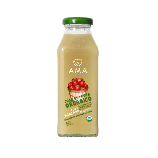 JUGO DE MANZANA, AMA TIME 300 cc