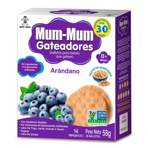 GALLETA CRAWLER, BABY MUM MUM ARÁNDANO 58 g