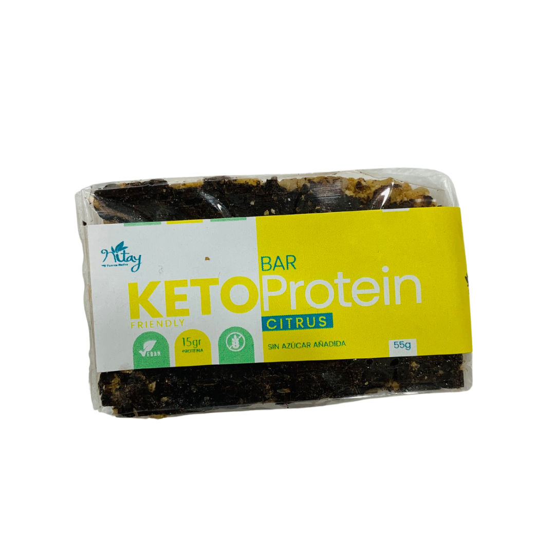 BARRA KETO CITRUS, NITAY 50 g