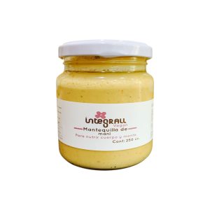 MANTEQUILLA MANÍ, INTEGRALL 250 g