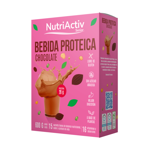 BEBIDA PROTEICA CHOCOLATE, PM FOODS 600 g