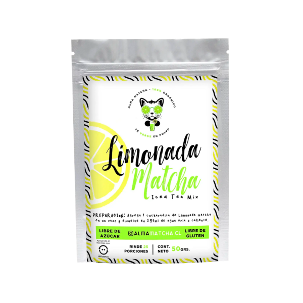 LIMONADA MATCHA ICE TEA, ALMA MATCHA 50 g