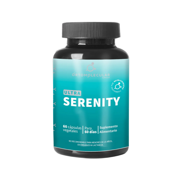 ULTRA SERENITY, ORTOMOLECULAR - 60 CÁPSULAS