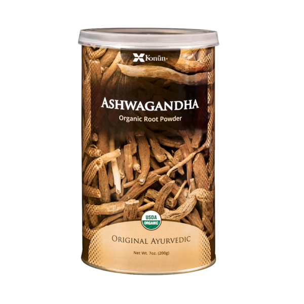 ASHWAGANDA POWDER ORGÁNICO, KONUN 200 g