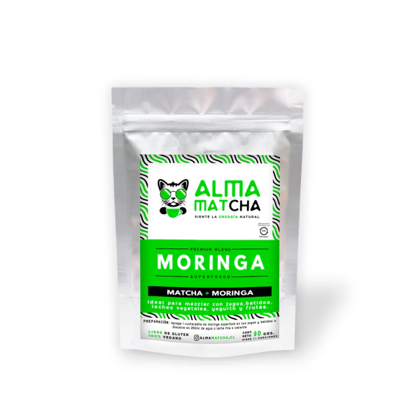 MORINGA + MATCHA SUPERFOOD, ALMA MATCHA 90 g