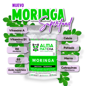 MORINGA + MATCHA SUPERFOOD, ALMA MATCHA 90 g