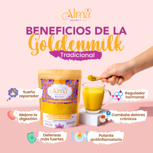 GOLDEN MILK TRADICIONAL, ALMA 180 g