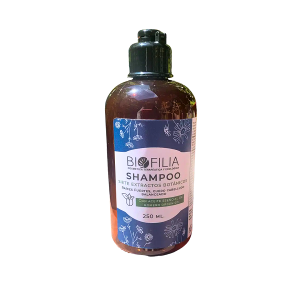 SHAMPOO 7 EXTRACTOS, BIOFILIA 250 ml