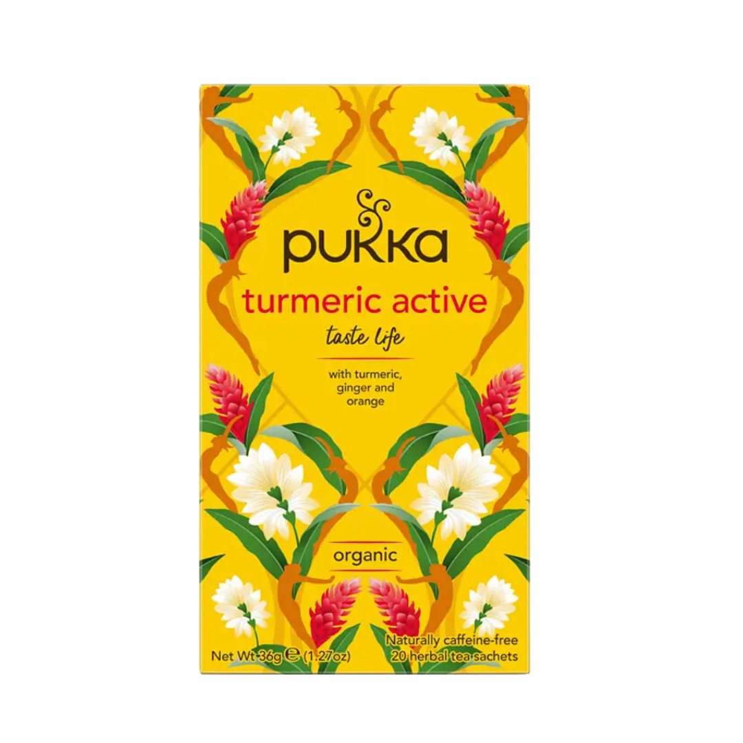 INFUSIÓN TURMERIC ACTIVE, PUKKA 20 BOLSAS