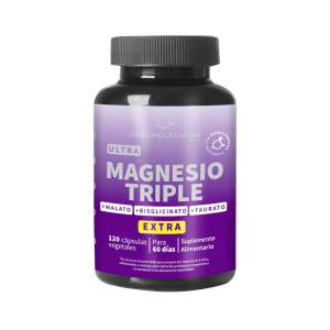 ULTRA MAGNESIO TRIPLE, ORTOMOLECULAR – 120 CÁPSULAS