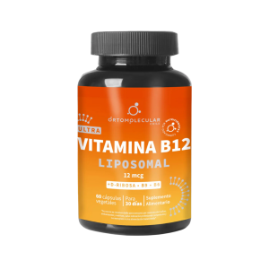 VITAMINA B12 LIPOSOMAL, ORTOMOLECULAR – 60 CÁPSULAS