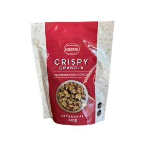 CRISPI GRANOLA CRAMBERRY NUEZ CÚRCUMA, NAT 250 g