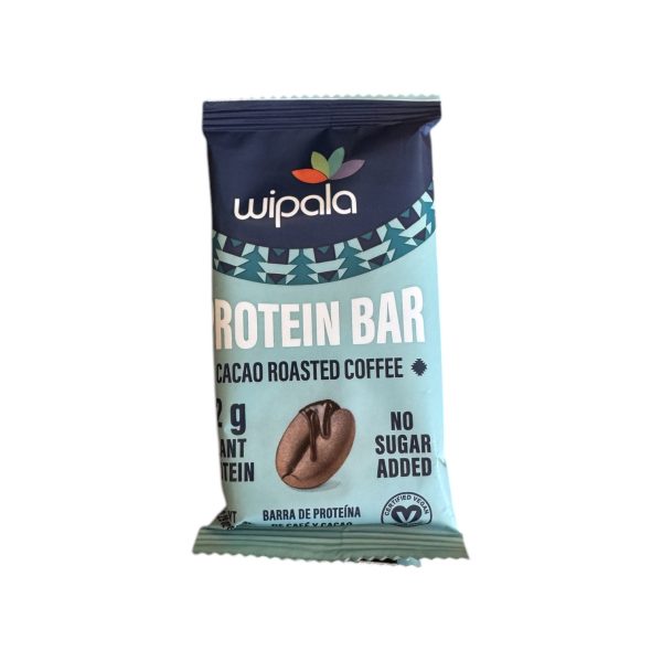 BARRA PROTEIN BAR WIPALA CACAO CAFÉ 12 g