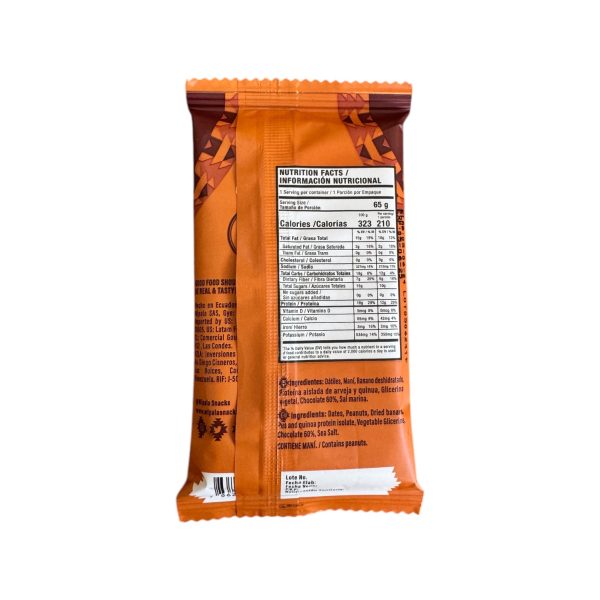 BARRA PROTEIN BAR WIPALA MANÍ 12 g